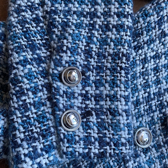 GUESS Christy peplum tweed Blazer XS BNWT - Picture 11 of 13